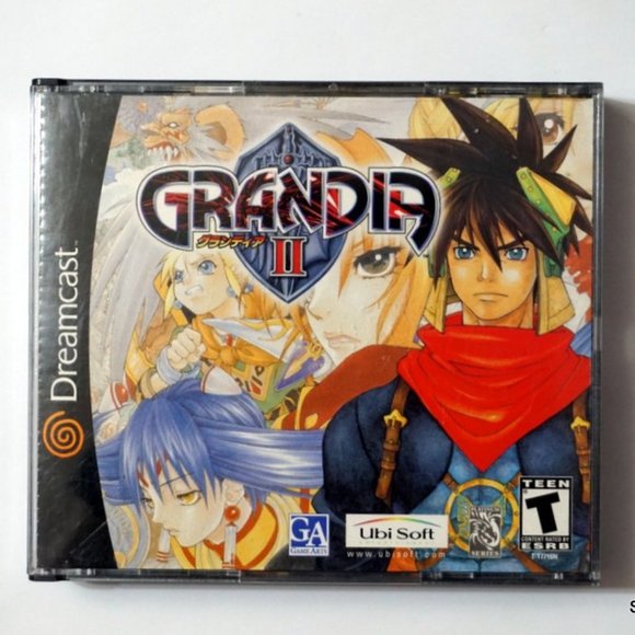 Grandia 2 II Dreamcast Complete Game Soundtrack Manual Sega - Picture 1 of 12